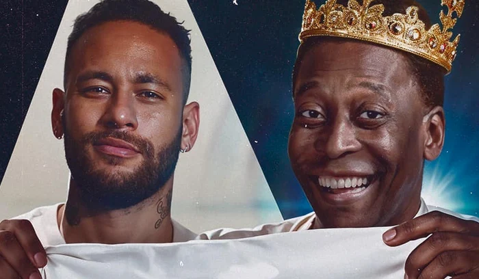 Neymar, pe urmele lui Pelé la FC Santos (FOTO: Facebook)