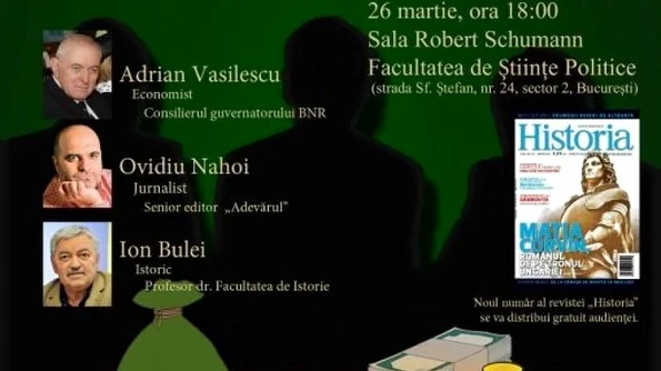 Conferinţa „Oligarhii vechi şi noi Când politica românească scrie după dictare“ jpeg