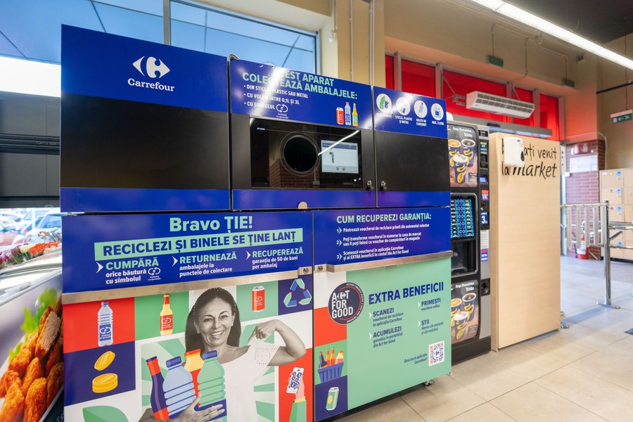 Carrefour, pe drumul colectării selective prin Sistemul Garanție-Returnare: sfaturi utile pentru clienți