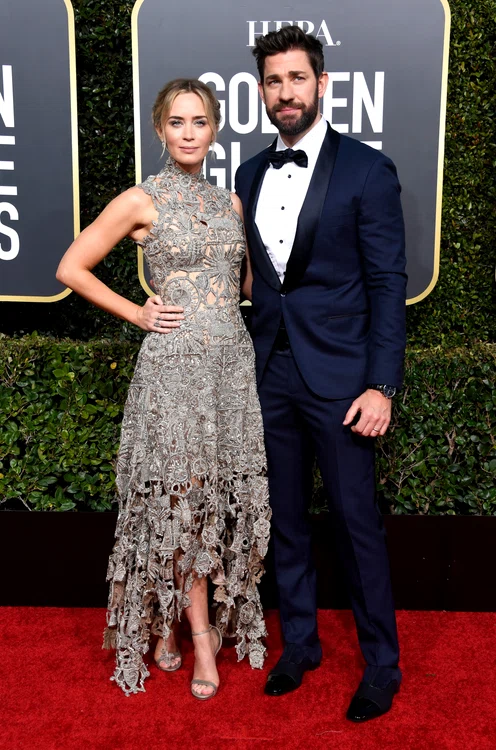 John Krasinski și soția sa, Emily Blunt. Getty Imagines.