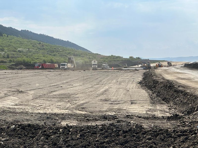 Autostrada Transilvania: stadiul lucrărilor pe sectorul Chețani-Câmpia Turzii 