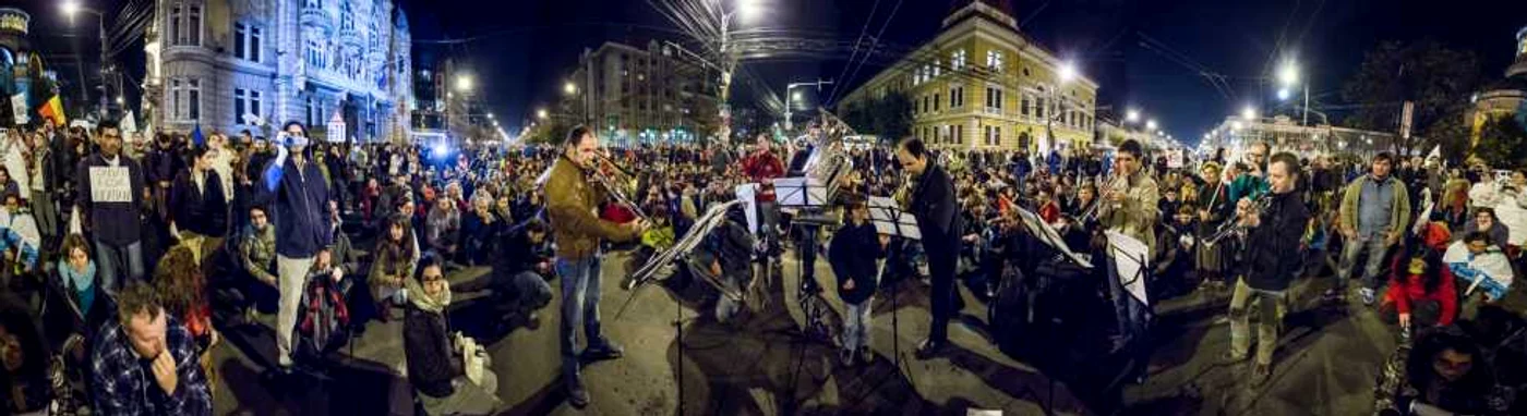 Duminica protestelor şi în Cluj FOTOGRAFII Andrei Dăscălescu