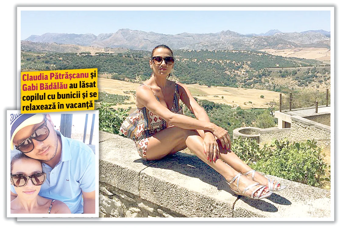
    Claudia Pătrăşcanu şi  Gabi Bădălău  