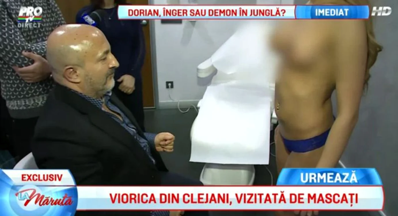 Mădălina radiayă de fericire cu noile ei forme