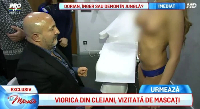 Mădălina radiayă de fericire cu noile ei forme