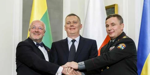ministrii apararii polonia ucraina lituania