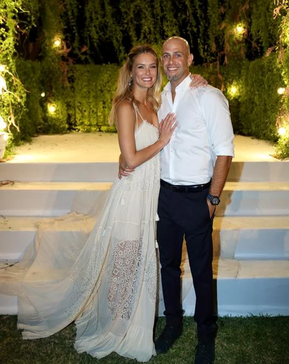 Bar Refaeli şi Adi Ezra, la puţin timp după ceremonie