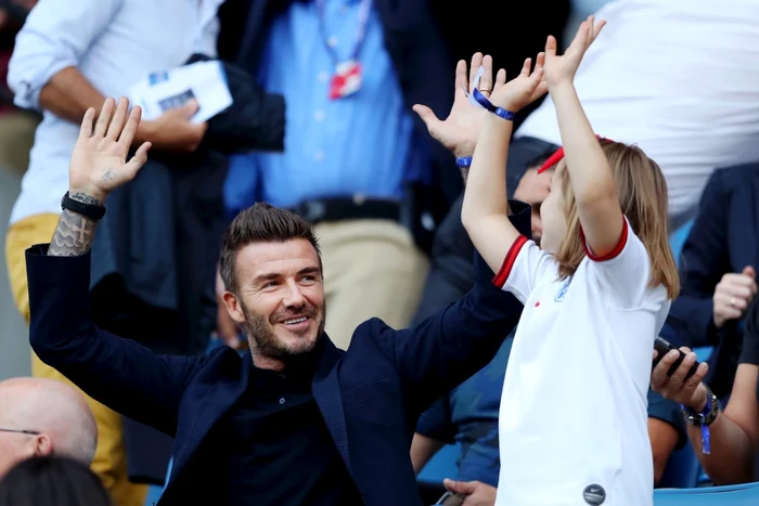 david beckham si fiica sa harper foto guliver getty images