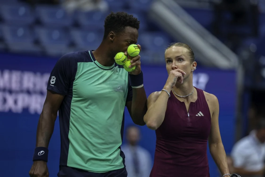 Gael și Elina au participat și la meciul de retragere al Simonei Halep