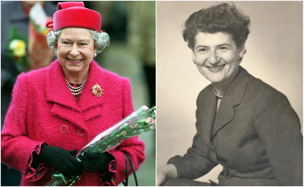 Regina Elisabeta si modista ei de palarii, Mari O Regan jpg
