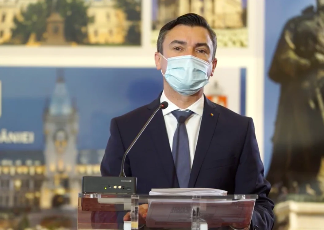 Mihai Chiria, primarul municipiului Iaşi   FOTO Alina Batcu