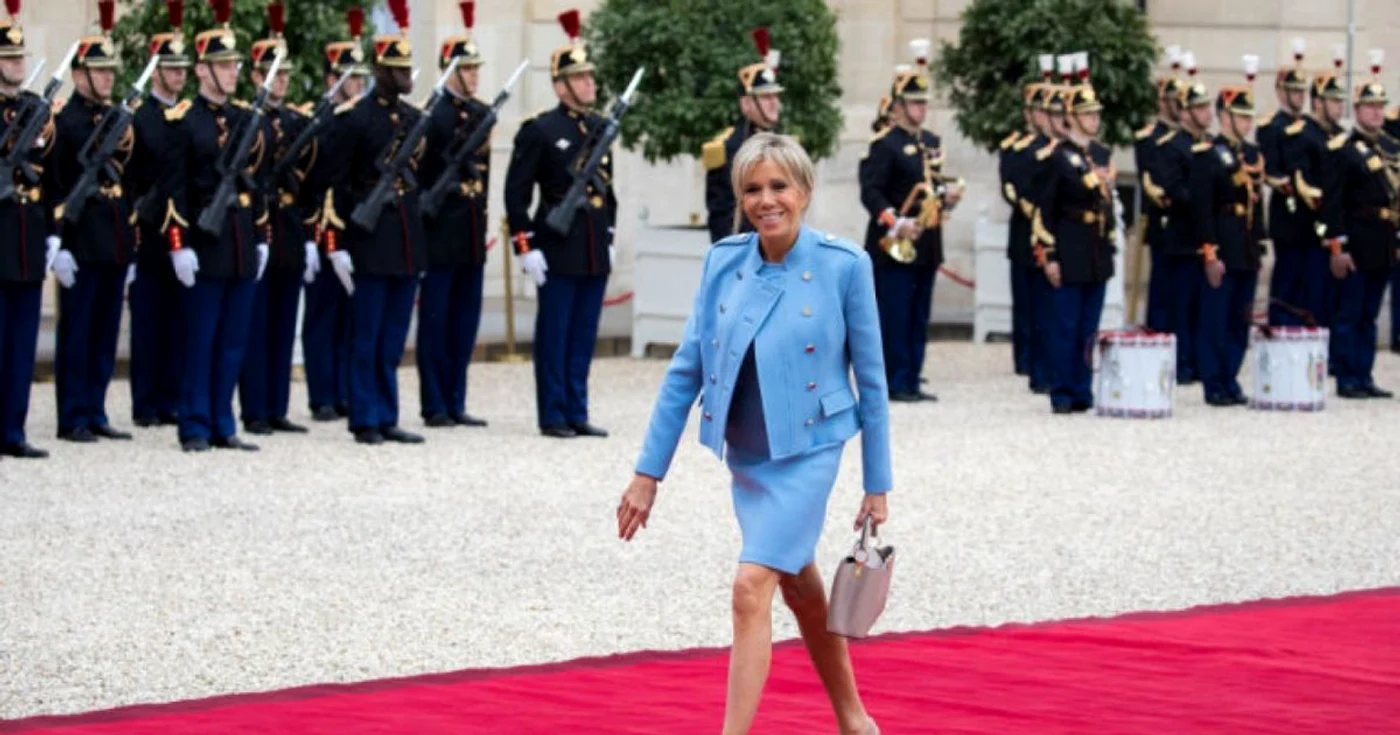 Brigitte Macron FOTO Harpers Bazar