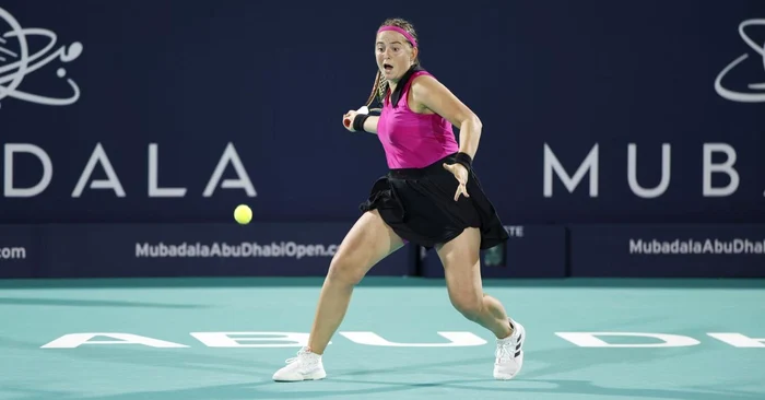 Jelena Ostapenko a devenit o jucătoare redutabilă la dublu. Foto khaleejtimes.com