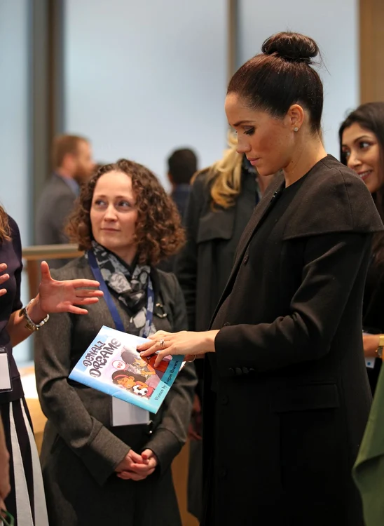 Meghan Markle a optat pentru o ținută simplă