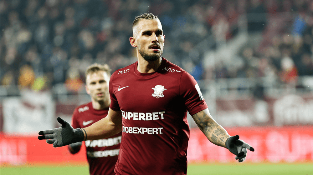 Marko Dugandzic, atacatul letal al Rapidului, lăudat de Răducioiu și Gică Popescu. „O spunea Cruyff”