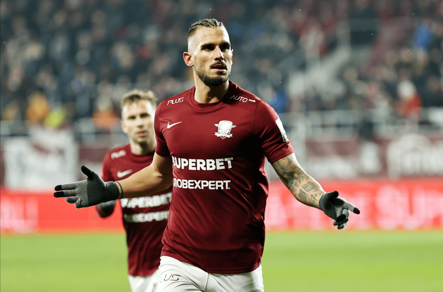 Rapid - Chindia 2-0. Giuleștenii revin pe podium, la 9 puncte de liderul Farul