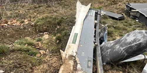 Dronă Shahed pe care rușii au integrat o rachetă aer aer R 60 Foto Serghei „Flash” Beskrestnov, social media jpg