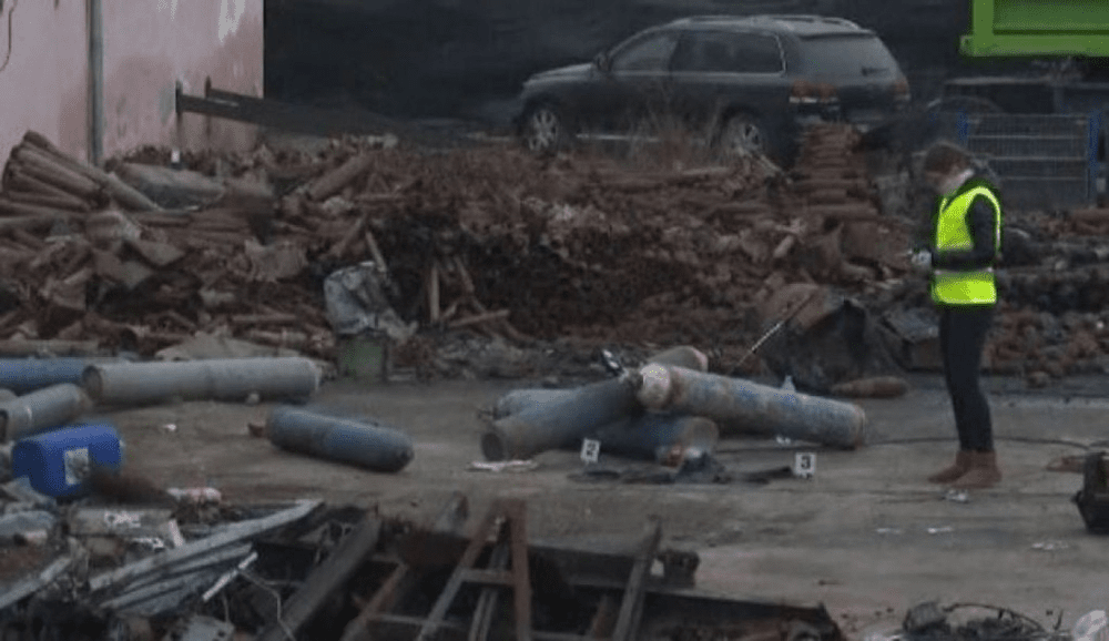 Ancheta exploziei unui proiectil de război, în incinta unei firme din Alba. Dosarul penal a ajuns la al treilea Parchet