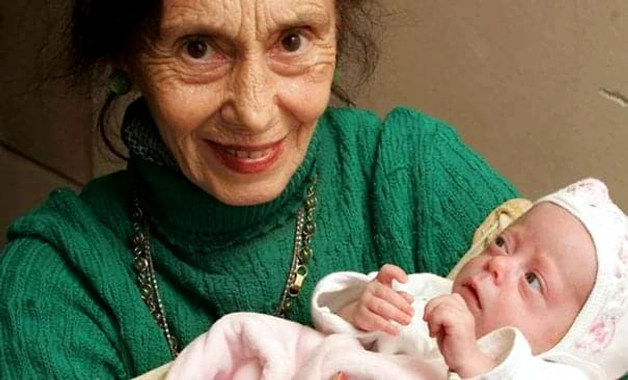 Adriana Iliescu, cea mai vârstnică femeie din lume care a dat naştere unui copil Foto: Facebook