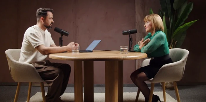 Marina Almășan, invitată în podcastul lui Alexandru Constantin foto: Arhiva personală 