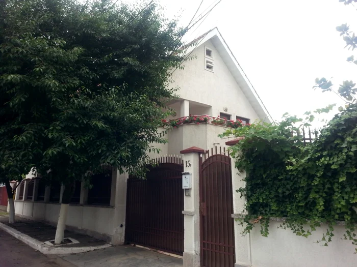 Casa familiei lui Mircea şi Doina Băsescu din Constanţa Foto Adevărul Constanţa