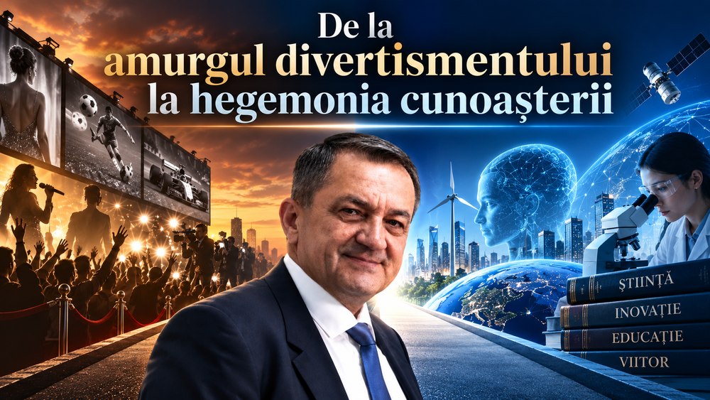 Amurgul divertismentului, hegemonia cunoașterii și revelionul cu Ilie Bolojan premier