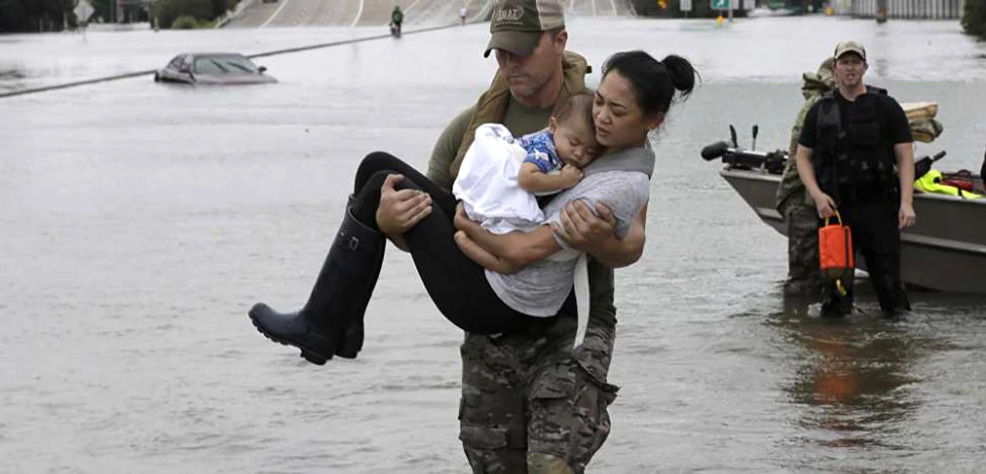 Inundaţii în Houston