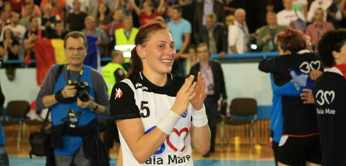 Melinda Geiger este golgetera HCM Baia Mare Foto: Adevărul