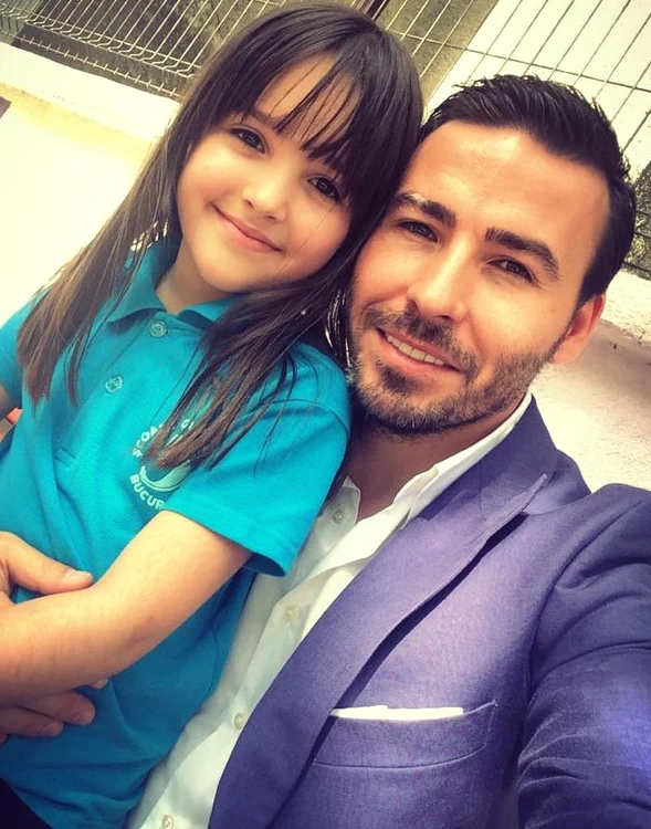 Adrian Cristea e mâdru nevoie mare de fetiţa luifoto: arhiva personală