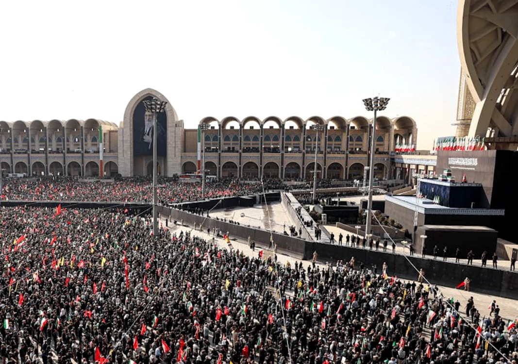 Funerariiile fostului lider suprem al Iranului Ali Khamenei 