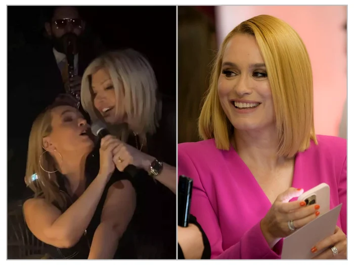 Loredana Groza și Andreea Esca, duet de senzație! Foto: colaj Click!