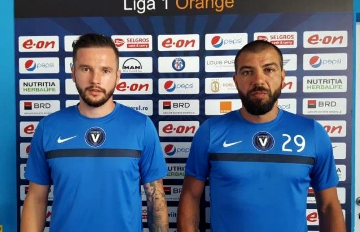 Andrei Dumitraş - Marius Constantin. FOTO: fcviitorul.ro