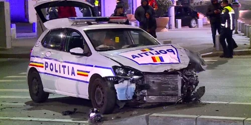 accident masina politie Bucuresti Foto ProTB jpg