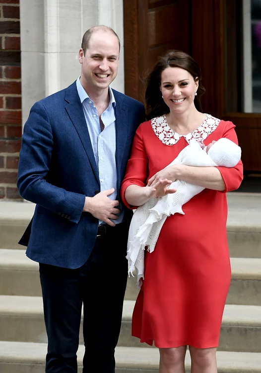 Kate Middleton, la scurt timp după nașterea prințului Louis 