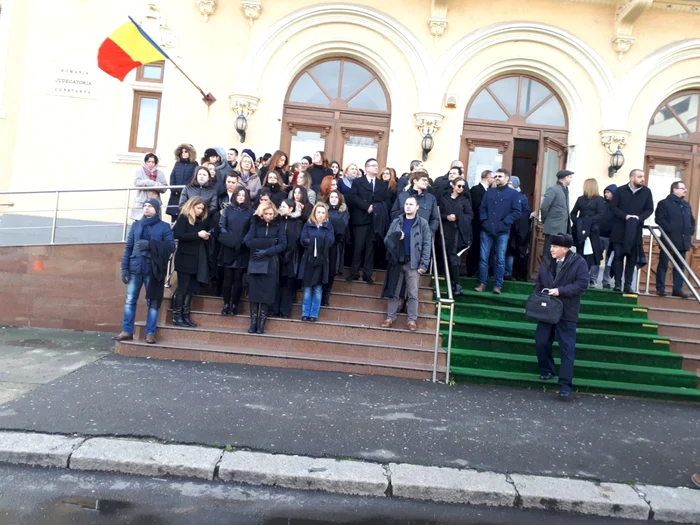 Magistraţii din Constanţa au protestat la începutul săptămânii