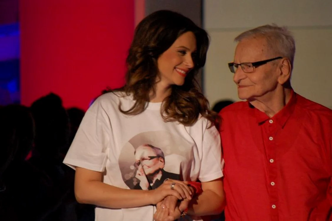 Andreea Berecleanu si Radu Beligan
