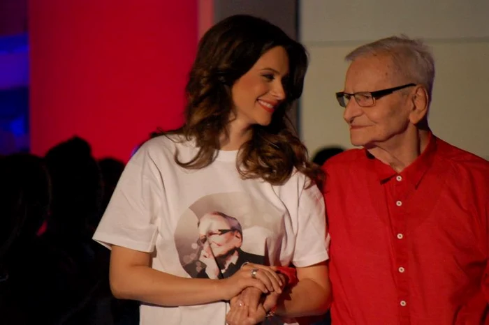 Andreea Berecleanu si Radu Beligan