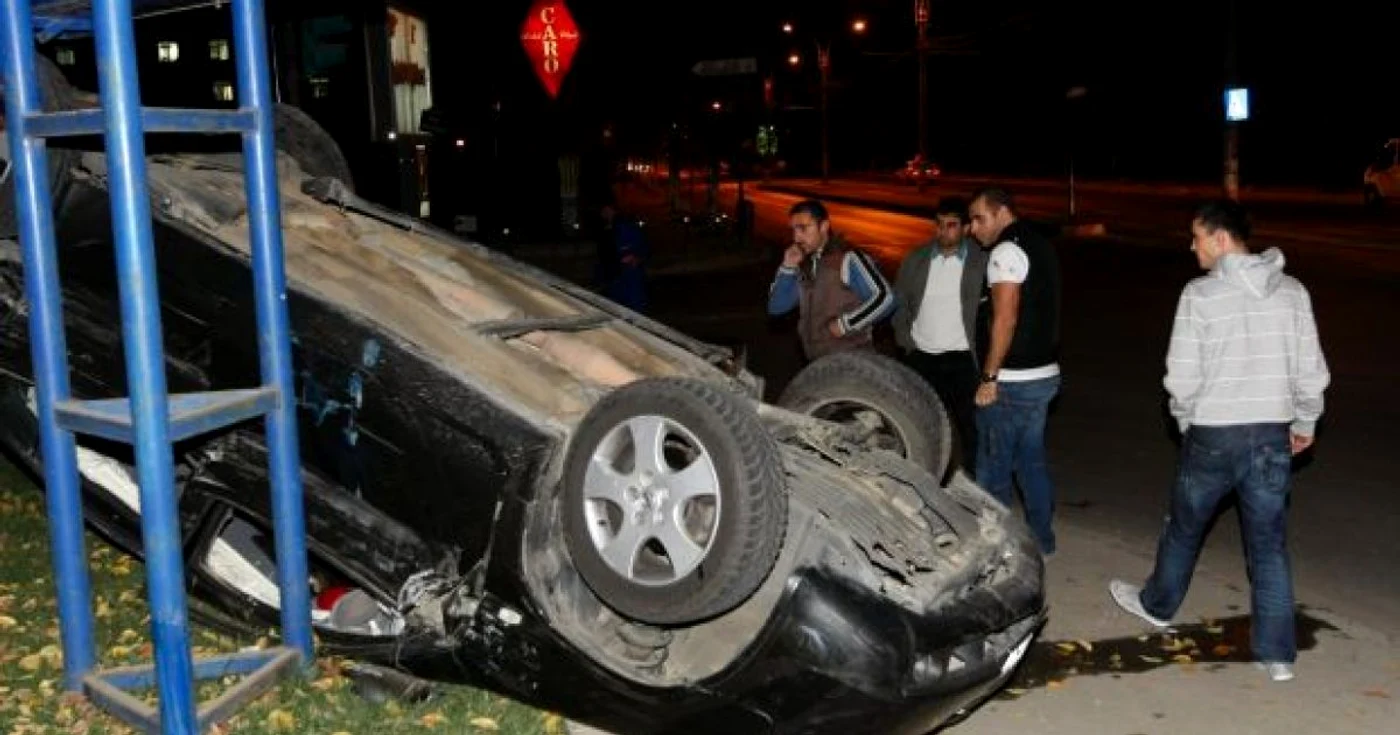 Accidentul s-a produs pe strada Gheorghe Doja