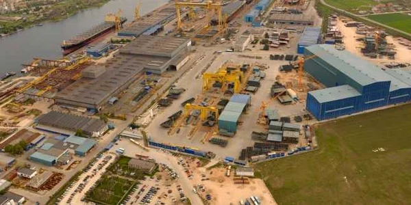 Şantierul naval de la Mangalia FOTO Damen Group