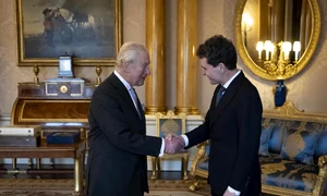 Nicusor Dan si regele Charles FOTO Facebook jpg