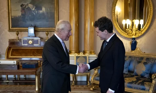 Nicusor Dan si regele Charles FOTO Facebook jpg