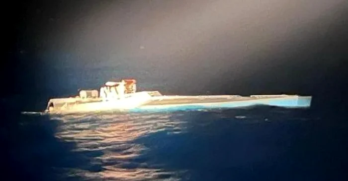 Submarinul a fost interceptat în Atlantic FOTO: X