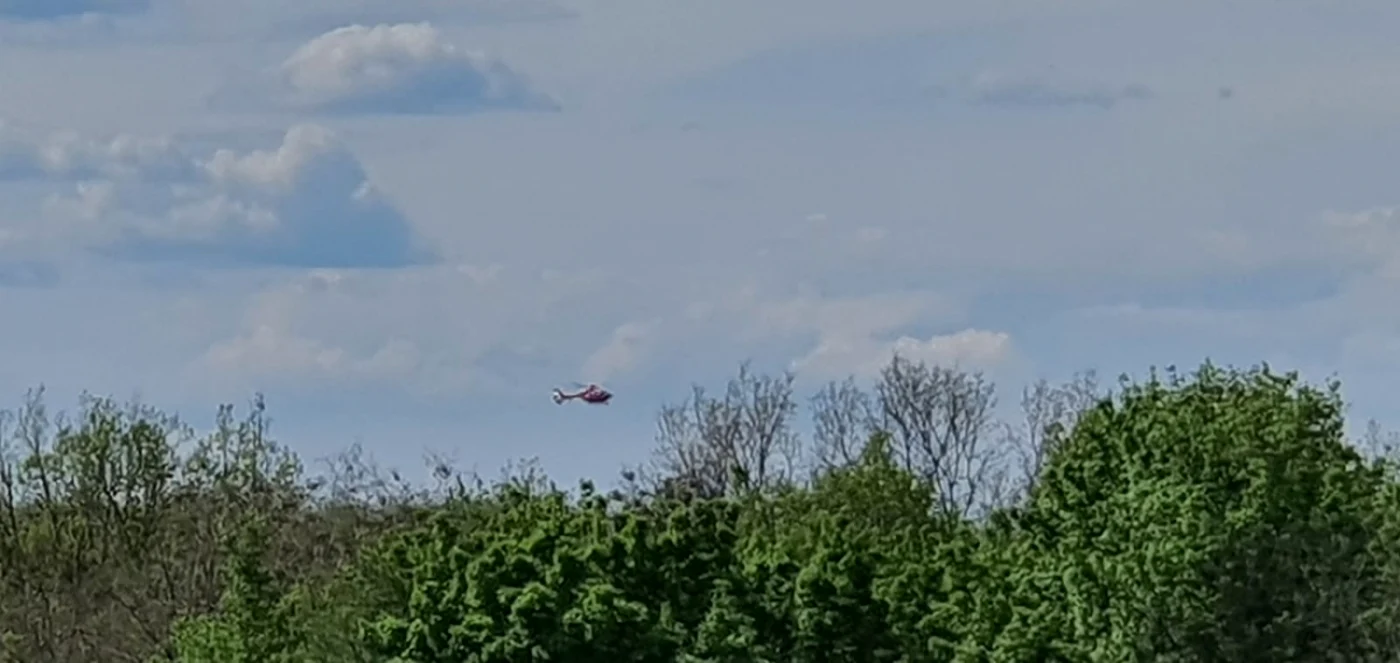 Elicopter MAI în căutarea unei femei din Făureşti - Vâlcea dispărută de la domiciliu Foto Adevărul