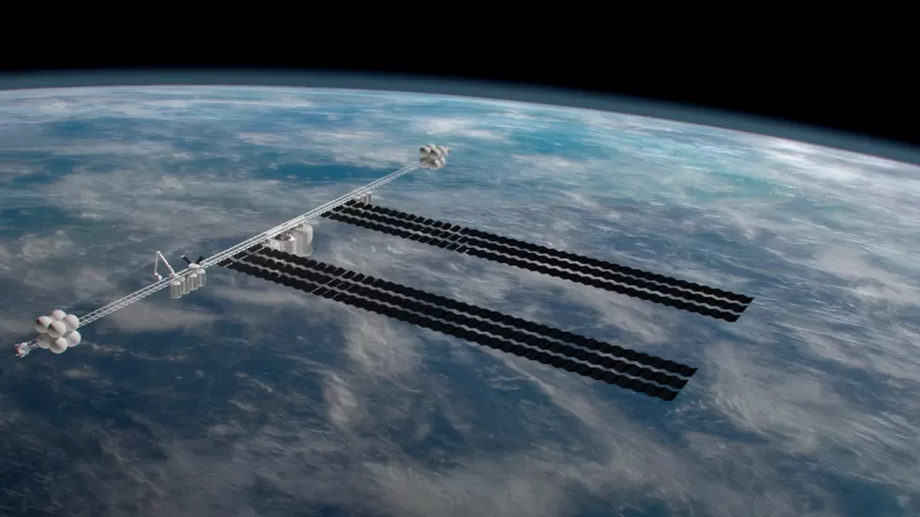 Sateliți cu panouri solare uriașe ar urma să fie adevărate centrale electrice Foto ESA