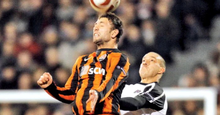 Raţ (stânga) a fost criticat de Mircea Lucescu