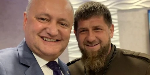 Igor Dodon si Ramzan Kadirov