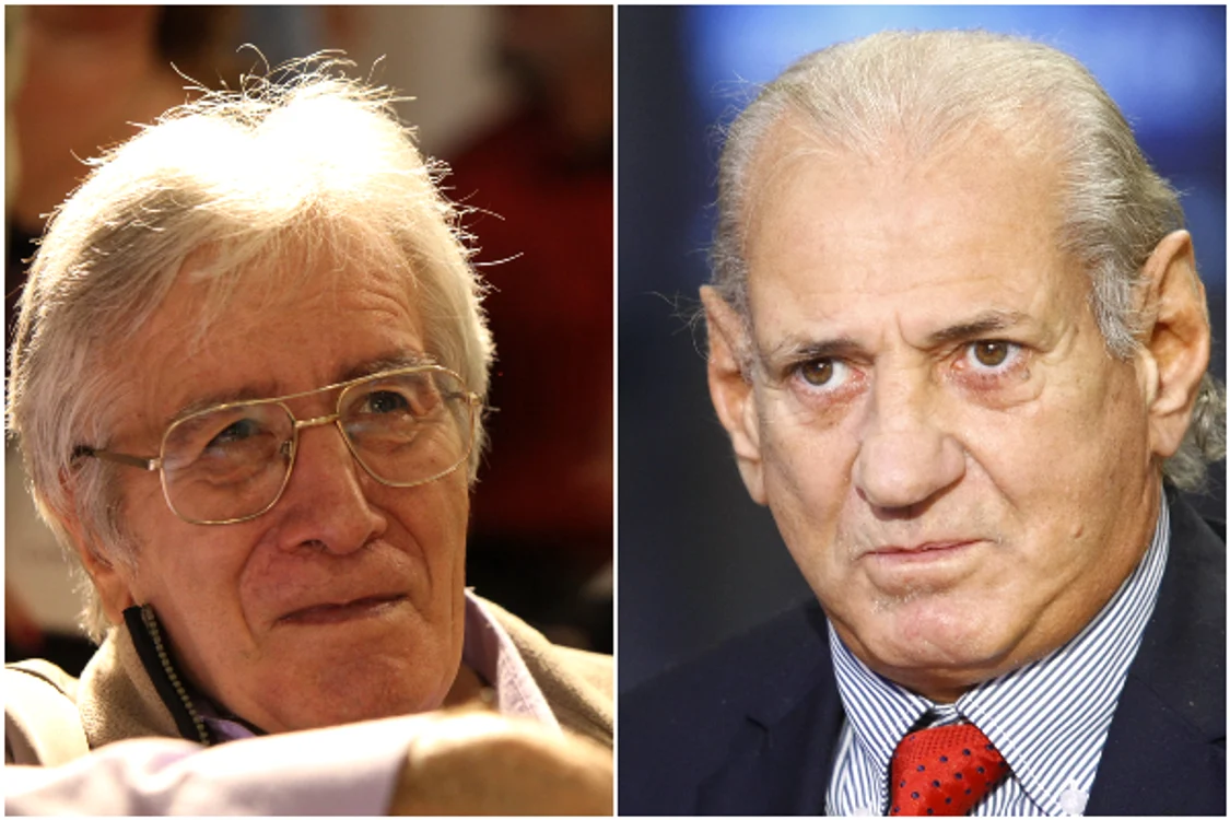 
    Cornel Constantiniu și Gheorghe Zamfir, născuți în aceeași zifoto: Click!  