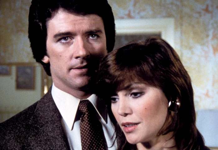 Victoria Principal şi Patrick Duffy au format un cuplu doar în serialul Dallas (Foto: Profimedia).