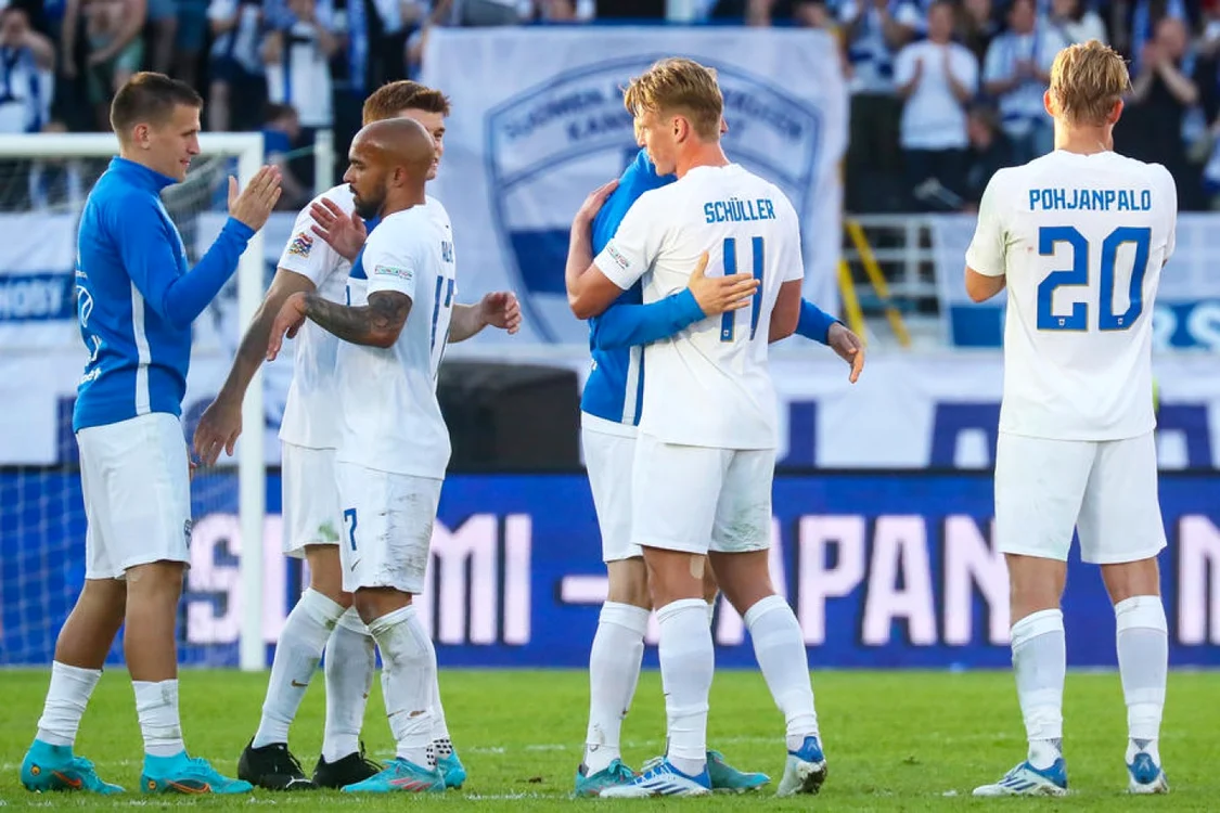 Reprezentativa Finlandei a învins selecţionata Muntenegrului FOTO EPA-EFE