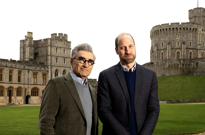 Prințul William cu Eugene Levy, Profimedia (1) jpg